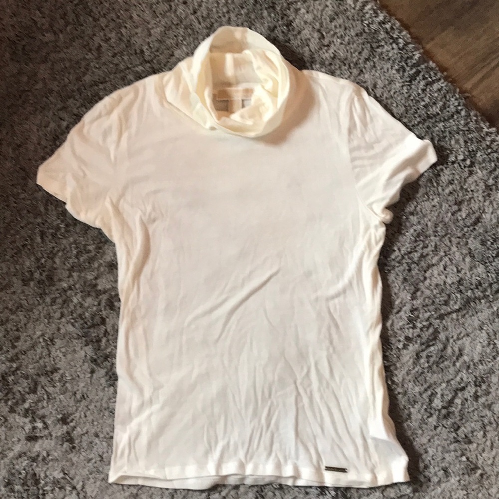 Michael Kors short sleeve turtle neck